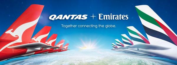 Qantas join with Emirates